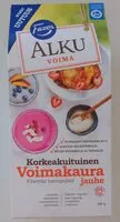 Mängden socker i Alku korkeakuituinen voimakaurajauhe