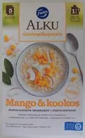 Mängden socker i Annospikapuuro Mango & kookos