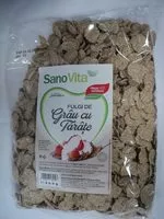 Mängden socker i SanoVita Fulgi de grau cu tarate