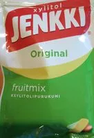 Mängden socker i Jenkki Original Fruitmix