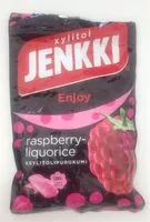 Mängden socker i Raspberry-liquorice ksylitolipurukumi
