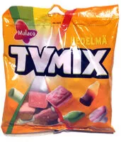 Mängden socker i TV Mix Hedelmä