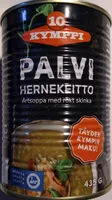 Mängden socker i Palvi hernekeitto