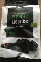 Mängden socker i Organic Black Soft Licorice