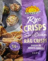 Mängden socker i Rye Sour Cream Crisps