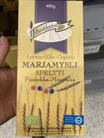 Mängden socker i Marjamysli