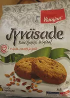 Mängden socker i Jyväsade Moniviljakeksi Original