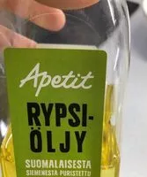 Mängden socker i Rypsiöljy
