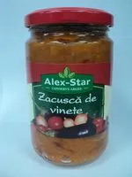 Mängden socker i Alex-Star Zacuscă de vinete