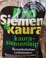 Mängden socker i Kaurasiemenleipä