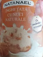 Mängden socker i Natanael inghetata cu nuci naturale