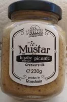 Mängden socker i Mustar