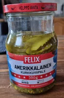 Mängden socker i Amerikkalainen Kurkkuviipale