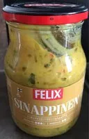 Mängden socker i Sinappinen