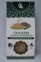 Mängden socker i Ambrozia Crackers vegani cu susan si condimente