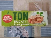 Mängden socker i Ton bucăți în suc propriu