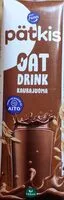 Mängden socker i Pätkis oat drink