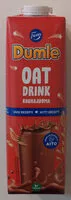 Mängden socker i Dumle oat drink