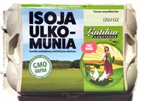 Mängden socker i Isoja ulkomunia
