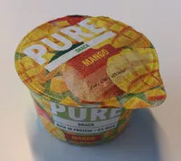 Mängden socker i PURE Snack Mango