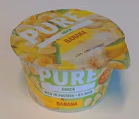 Mängden socker i PURE Snack Banana