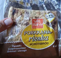 Mängden socker i Porkkana-rieska