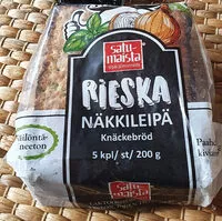 Mängden socker i Rieska Näkkileipä