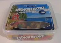 Mängden socker i Mökkiboksi makeissekoitus