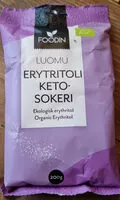 Mängden socker i Erytritoli Keto sokeri