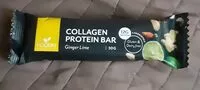 Mängden socker i Collagen Protein Bar Ginger Lime