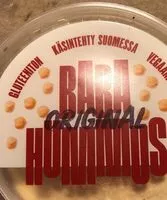 Mängden socker i Baba hummus original
