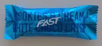 Mängden socker i Cookies & cream white choco crisp