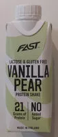 Mängden socker i Vanilla pear protein shake