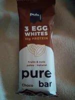 Mängden socker i Pure choco bar