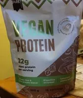 Mängden socker i Vegan protein