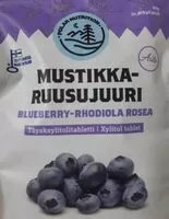 Mängden socker i Mustikka-ruusujuuri