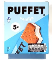 Mängden socker i Puffet Vanilja