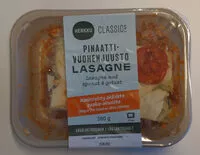 Mängden socker i Pinaatti vuohenjuusto lasagne