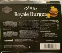 Mängden socker i Muu Royale Burger