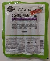 Mängden socker i Kasvigrillimakkara valkosipuli-yrtti