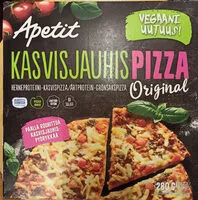 Mängden socker i Kasvisjauhispizza