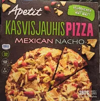 Mängden socker i Mexican nacho vegaanipizza