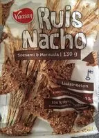 Mängden socker i Ruis Nacho Seesami & Merisuola