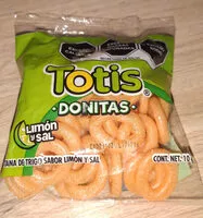 Mängden socker i Totis donitas