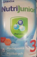 Mängden socker i NutriJunior