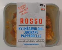 Mängden socker i Kylmäsavulohi-jokirapu pappardelle