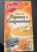 Mängden socker i Liebig Délice de légumes et langoustines