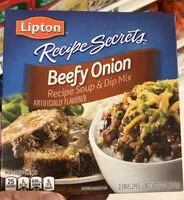 Mängden socker i Beefy Onion Mix