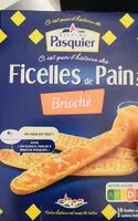 Mängden socker i Ficelle de pain brioché