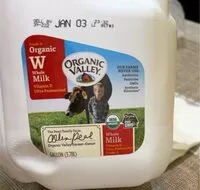 Mängden socker i Organic Valley whole milk